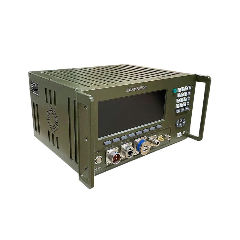 How does the ultra-short wave communication analog signal source achieve high-precision frequency output?