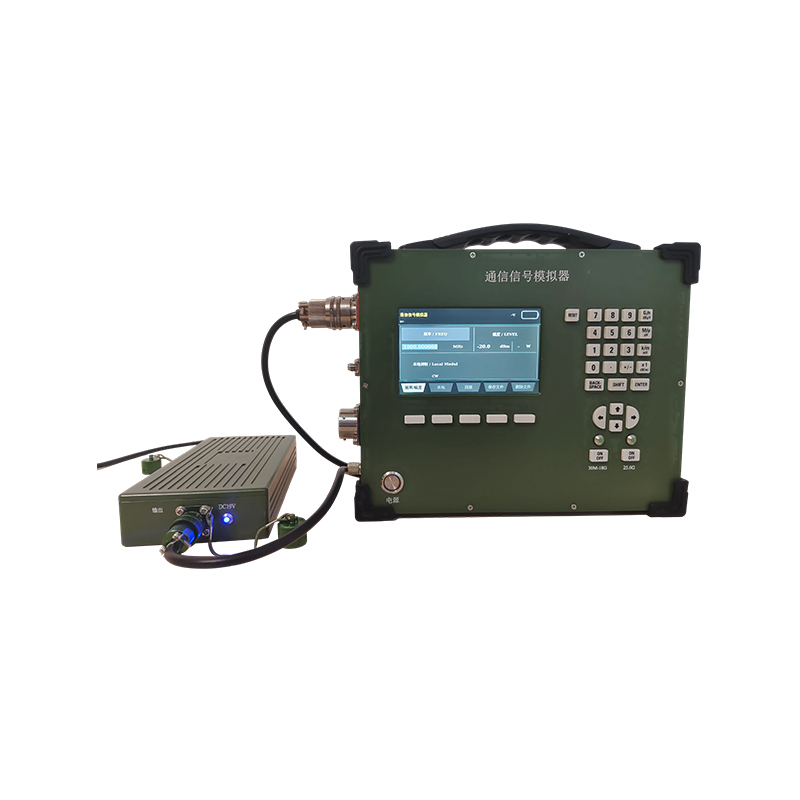 How does the communication analog signal source use the software radio platform to achieve multi-functional RF signal generation?